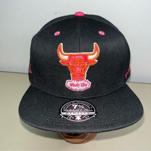 New Chicago Bulls Mitchell & Ness 1991 First Championship 20th Anniversary 7 3/4